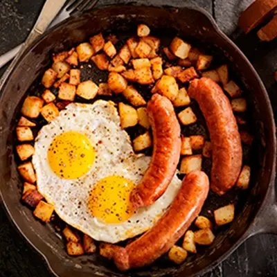 Huevos Con Chorizo