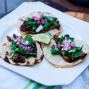 Beef Tongue Tacos